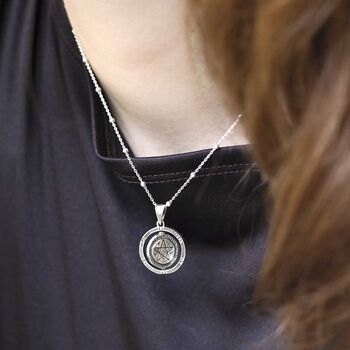 Sterling Silver Puzzle Necklace, 8 of 9
