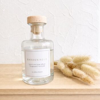 Dried Flower Reed Diffuser Garden Rose, 4 of 4