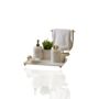 Black Marble Bathroom Set With Brass Towel Holder, thumbnail 4 of 4