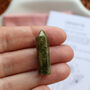 Unakite Crystal Tower For Balance And Healing, thumbnail 3 of 8