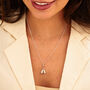 Vintage Ballet Shoes Charm Necklace, thumbnail 2 of 8