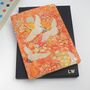 Cranes Monogram A5 Journal Notebook, thumbnail 2 of 8