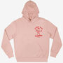Lucky Day Fortune Cookies Unisex Peach Hoodie, thumbnail 5 of 8
