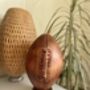 Full Sized American Football With Wooden Display, thumbnail 1 of 5