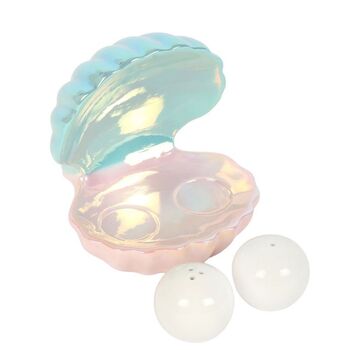 Clam Shell Salt And Pepper Shakers Tableware Set, 2 of 9