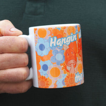 Funny Funghi Mug For Him 'Hangin' With The Fun Guys' / Father's Day Gift, 2 of 4