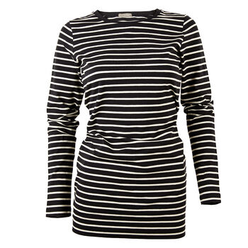 Long Length Cotton Striped Tee, 6 of 12