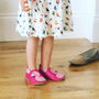 Embroidered Flamingo Children's Slippers, thumbnail 1 of 7