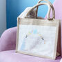 Floral Easter Egg Personalised Bag, thumbnail 1 of 1