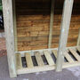Heavy Duty Log Store 4ft X 5ft High Quality Timber, thumbnail 2 of 7