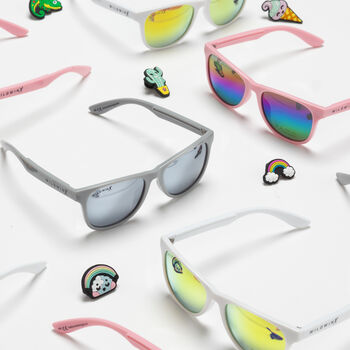 Children’s White Sunglasses And Charm Kit, 4 of 12