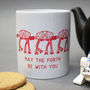 'May The Forth Be With You' Star Wars Mug, thumbnail 1 of 4