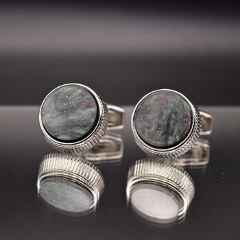 Casual Green Cufflinks Gift, 2 of 5