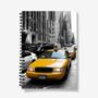 A5 Spiral Notebook Featuring Nyc Yellow Taxis, thumbnail 1 of 2