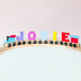 Wooden Letter Name Train, thumbnail 7 of 9