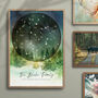 Personalised Family Constellation Forest Watercolour, thumbnail 1 of 7