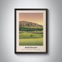 Binevenagh Aonb Travel Poster Art Print, thumbnail 1 of 8