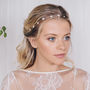 Flower Wedding Headband Bridal Hairvine Daisy, thumbnail 4 of 12