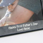 Personalised Stone Effect Father's Day Photo Frame, thumbnail 3 of 4