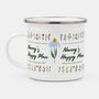 Personalised Gardener’s Happy Place Enamel Mug, thumbnail 6 of 6