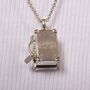 Fantastic Beasts Sterling Silver Newts Case Locket With Nifler Pendant, thumbnail 4 of 7