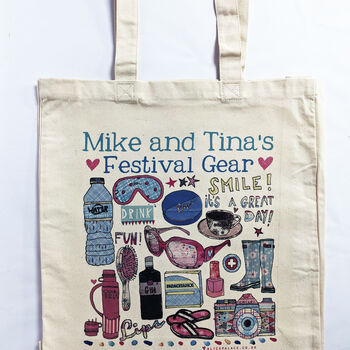 Personalised Festival Survival Bag, 9 of 12