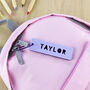 Two Tone Personalised Name Bag Tag, thumbnail 1 of 11