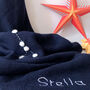 Cashmere Baby Blanket Personalised With Constellation, thumbnail 2 of 7