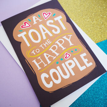 Funny Wedding Toast Card, 5 of 5