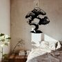 Modern Bonsai Tree Wall Art Wooden Home Decor, thumbnail 1 of 10