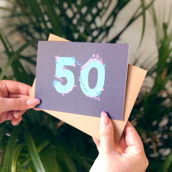 50 Birthday Card, 3 of 5