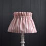 Dolly Candy Pink Stripe Scrunchie Lampshade, thumbnail 1 of 2