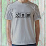 Eat, Drink And Be Merry Christmas T Shirt, thumbnail 5 of 10