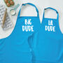 Big/Lil Dude Father And Son Apron Set, thumbnail 3 of 6