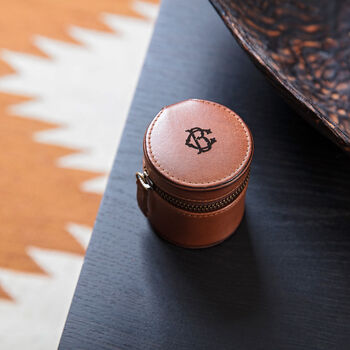 Monogram Leather Travel Case Set, More Styles, 5 of 12