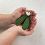 Fair Trade 100% Wool Felt Eco Holly Christmas Decor, thumbnail 7 of 7