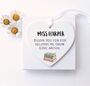 Personalised Teacher Heart Keepsake, thumbnail 1 of 3