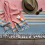 Personalised Bride Gift, Beach Towel Set, thumbnail 3 of 12