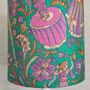 Emerald Vintage Silk Sari Lampshade, thumbnail 3 of 6