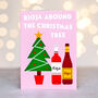 Wine Christmas Card, thumbnail 4 of 4