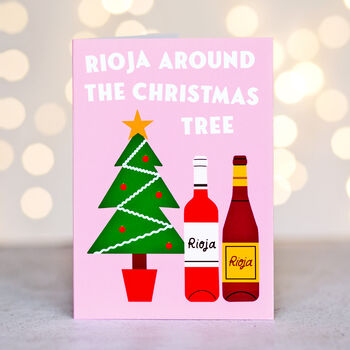 Wine Christmas Card, 4 of 4