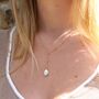 Personalised Gold Or Silver Lariat Drop Pearl Necklace, thumbnail 2 of 5