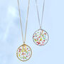 Personalised Pressed Meadow Flower Necklace, thumbnail 3 of 8