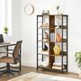 Four Tier Bookcase Ladder Shelf Display Storage Rack, thumbnail 3 of 7