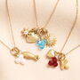 Personalised Gold Plated Build Your Own Charm Necklace, thumbnail 1 of 5