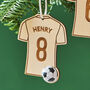 Football Shirt Decoration And Bag Of Chocolate Footballs, thumbnail 7 of 8