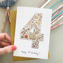 Children's Number Birthday Cards Age One To Five, thumbnail 10 of 11