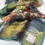 Luxe 100% Silk Scarves Various Sizes And Styles, thumbnail 11 of 12