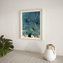 Black Cats In A Potted Jungle Print, thumbnail 4 of 6