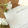 A Letter To Our Son On His Wedding Day Personalised Keepsake, thumbnail 2 of 10